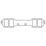 Cometic Chevy Gen1 Small Block V8 .060in Fiber Intake Mani Gasket Set-2.150in x 1.250in Rect. Ports thumbnail 1