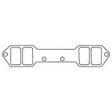 Cometic Chevy Gen1 Small Block V8 .060in Fiber Intake Mani Gasket Set-2.150in x 1.250in Rect. Ports thumbnail 3