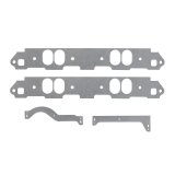 Cometic Chrysler LA V8 .188in Fiber Intake Gasket Kit-2.050in x 1.430in Oval Ports-With W2 Cyl Heads thumbnail 1