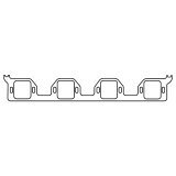 Cometic Chrysler Gen-2 Hemi .047in Fiber Intake Manifold Gasket Set-1.856in x 2.009in Rectangle Port thumbnail 3