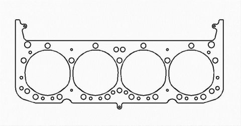 Cometic Chevy Gen1 Small Block V8 .060in MLS Cyl Head Gasket-4.135in Bore-With Edelbrock RPM Heads