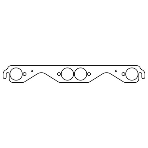 Cometic Chevy Gen-1 Small Block V8 .043in Copper Exhaust Manifold Gasket Set - 1.625in Round Ports