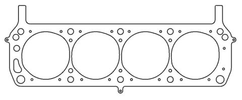 Cometic Ford 302/351W Windsor V8 .040in MLS Cylinder Head Gasket - 4.200in Bore - SVO/Yates - LHS thumbnail 2