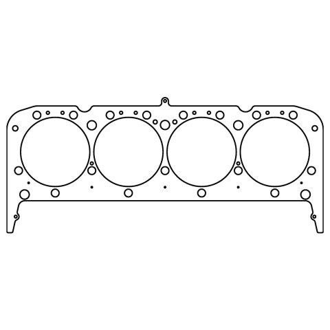 Cometic GM SB2.2 Small Block V8 .040in MLS Cylinder Head Gasket - 4.150in Bore - With Steam Holes