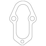 Cometic Chevrolet LB1/LB4/LU2 Gen-1 90 Degree V6 .020in Fiber Fuel Pump Mounting Gasket thumbnail 1