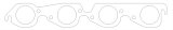 Cometic Chevrolet Mark-IV GM Gen-V/VI Big Block V8 .030in MLS Exhaust Manifold Gasket Set thumbnail 1