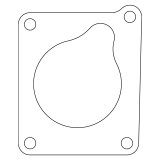 Cometic Ford 3.8L 89-95 - 5.0L 91-95 .020in Fiber Throttle Body Gasket thumbnail 1