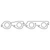 Cometic Chevrolet Mark-IV GM Gen-V/VI Big Block V8 .064in AM Exhaust Manifold Gasket Set thumbnail 3