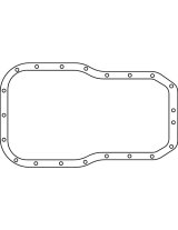 Cometic Toyota 2S-ELC/3S-FE/3S-GELC/3S-GTE/5S-FE/5S-FNE .062in Fiber Oil Pan Gasket thumbnail 2