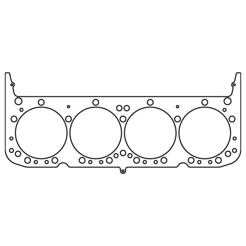Cometic Chevy Gen-I Small Block V8 .040in MLS Cylinder Head Gasket - 4.165in Bores