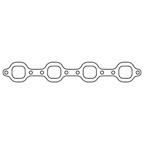 Cometic Ford 351 Windsor .064in AM Exhaust Header Gasket Set - With Dart Heads