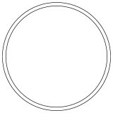 Cometic Holley 4500 Dominator .060in Fiber Air Cleaner Mounting Gasket - 7.3125in Diameter thumbnail 1