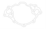 Cometic Ford 351W Windsor V8 .060in AFM Water Pump Gasket - SVO thumbnail 1