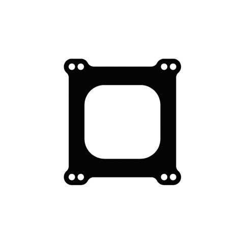 Cometic Holley 4 Barrel 4150 Style .039in Fiber Carburetor Gasket - 3.770in x 3.880in - Open Plenum