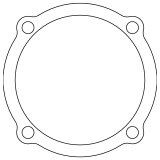 Cometic Chrysler Gen-2 Hemi .032in AFM Water Pump Gasket thumbnail 3