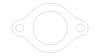 Cometic Chevrolet Mark-IV GM Gen-V/VI Big Block V8 .047in Fiber Water Outlet Gasket thumbnail 6