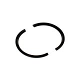 Cometic Ford 1974-1981 2.3L OHC 1962-1983 221/255/260/289/302 Windsor V8 Rear Main Seal - 2 Piece thumbnail 2