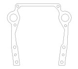 Cometic Oldsmobile Gen-2 Rocket V8 .020in Fiber Timing Cover Gasket thumbnail 2