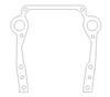 Cometic Oldsmobile Gen-2 Rocket V8 .020in Fiber Timing Cover Gasket thumbnail 6