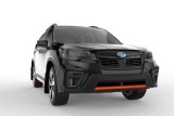 Rally Armor 19-21 Subaru Forester Black UR Mud Flap w/ Orange Logo thumbnail 5