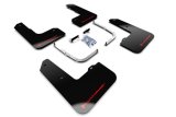 Rally Armor 19-22 Hyundai Veloster N Black UR Mud Flap w/ Red Logo thumbnail 1