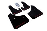 Rally Armor 04-09 Mazda3/Speed3 Basic Black Mud Flap w/ Black Logo thumbnail 2