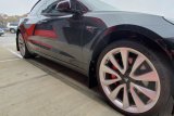 Rally Armor 17-23 Tesla Model 3 Black UR Mud Flap w/White Logo thumbnail 5