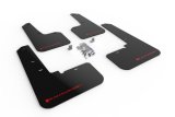 Rally Armor 20-25 Subaru Outback Black UR Mud Flap w/Red Logo thumbnail 1