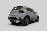 Rally Armor 20-26 Hyundai Venue Black Mud Flap Blue Logo thumbnail 3