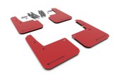 Rally Armor 18-23 Hyundai Kona Red UR Mud Flap Black Logo thumbnail 1