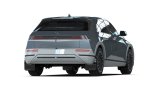 Rally Armor 22-24 Hyundai Ioniq 5 Black Mud Flap w/Light Blue Logo thumbnail 2