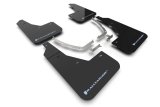 Rally Armor 22-24 Hyundai Ioniq 5 Black Mud Flap w/Light Blue Logo thumbnail 5