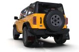 Rally Armor 21-25 Ford Bronco (Steel Bmpr + RB - NO Rptr/Sprt) Blk Mud Flap w/Area Blue Logo thumbnail 3