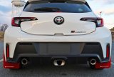 Rally Armor 23-26 Toyota GR Corolla Red UR Mud Flap w/Black Logo thumbnail 4