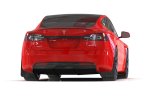 Rally Armor 21-26 Tesla Model S/ S Plaid Black UR Mud Flap w/Metallic Black Logo thumbnail 4