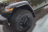 Rally Armor 19-26 Jeep JT Gladiator (Mojave/Rubicon) Black Mud Flap w/Grey Logo thumbnail 7