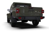 Rally Armor 19-26 Jeep JT Gladiator (Mojave/Rubicon) Black Mud Flap w/Grey Logo thumbnail 9