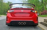 Rally Armor 23-26 Honda Civic Type R Black Mud Flap Red Logo thumbnail 6