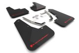 Rally Armor 24-26 Subaru Crosstrek Black UR Mud Flap Red Logo thumbnail 1