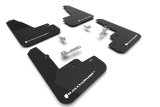 Rally Armor 21-26 Ford Mustang Mach-E/GT/Rally Black Mud Flap w/White Logo thumbnail 1