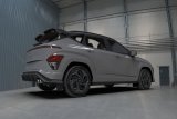 Rally Armor 24-26 Hyundai Kona N Line Black UR Mud Flap - Red Logo thumbnail 2