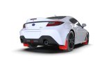 Rally Armor 22-26 Subaru BRZ / Toyota GR86 Red UR Mud Flap w/Black Logo thumbnail 2