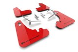 Rally Armor 22-26 Subaru BRZ / Toyota GR86 Red UR Mud Flap w/Black Logo thumbnail 5