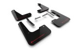 Rally Armor 24-26 Hyundai Elantra N/N Line Black Mud Flap w/Red Logo thumbnail 1