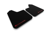 Rally Armor Universal Basic Mud Flap w/ Red Logo - Pair thumbnail 1