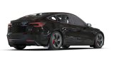 Rally Armor 24-26 Tesla Model 3 Highland Black UR Mud Flap Metallic Black Logo thumbnail 8