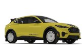 Rally Armor 2021-26 Ford Mach-E Rally Edition Black UR Mud Flap Metallic Black Logo thumbnail 6