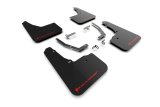 Rally Armor 25-26 Subaru Forester & Hybrid Black UR Mud Flap w/Red Logo thumbnail 1