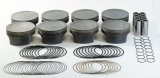 Mahle MS Piston Set GM LSA/LS3/LS9 4.070in Bore 3.622stk 6.125in Rod .927 Pin -4.5cc 10 CR Set of 8 thumbnail 1