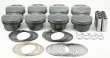 Mahle MS Piston Set Gen 3 Coyote 308ci 3.662in Bore 3.65in Stroke 5.933in Rod .866 Pin 8.4cc 12 CR thumbnail 1